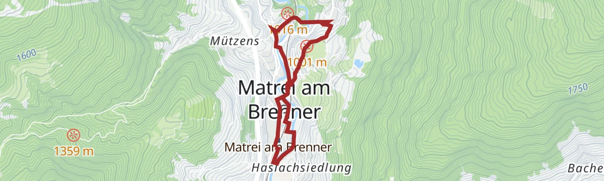 Rundweg Pfons - Matrei